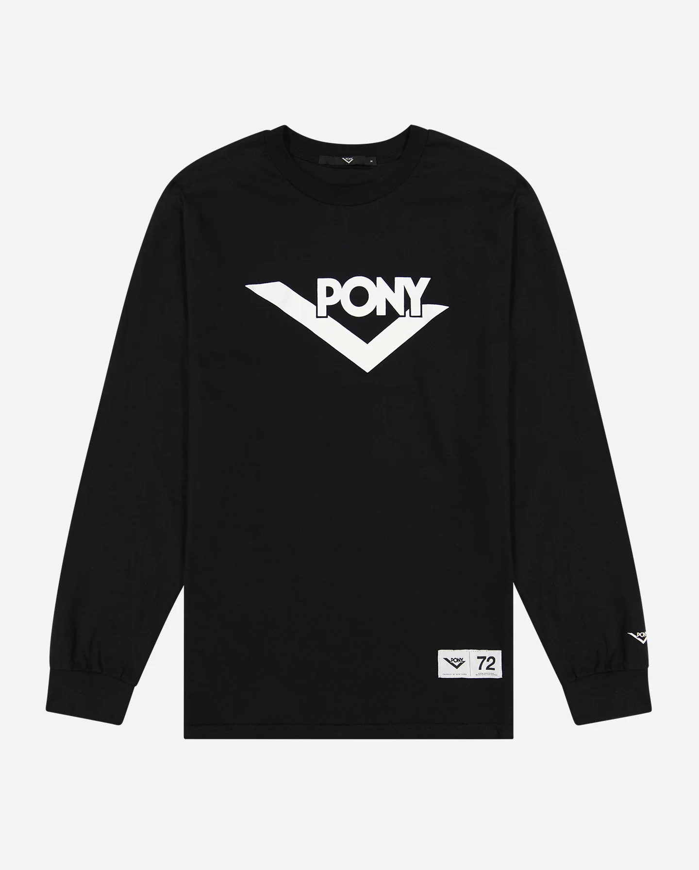 BLACK CLASSICS LOCKUP LONG SLEEVE T-SHIRT