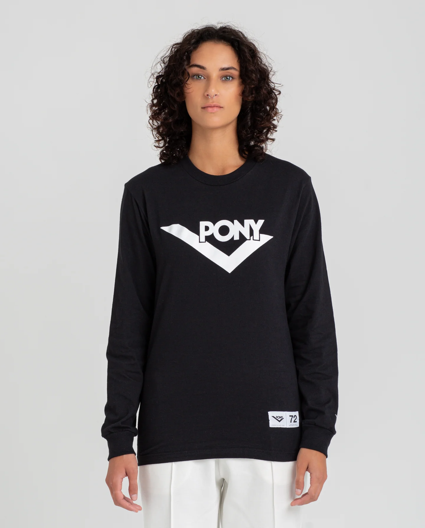 BLACK CLASSICS LOCKUP LONG SLEEVE T-SHIRT - Image 5